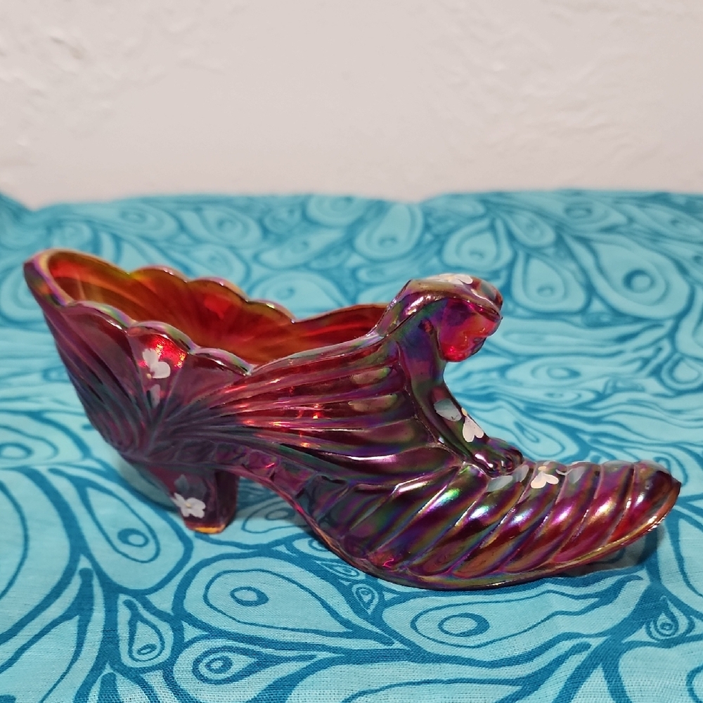 Fenton Purple High-Heeled Shoes